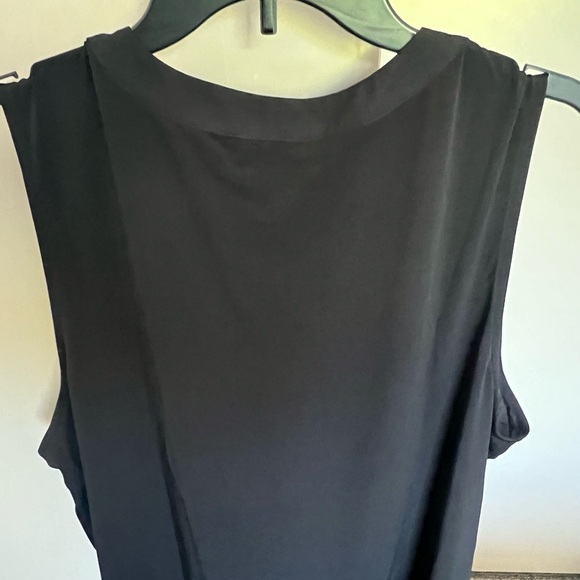 COPY - Ann Taylor Top Black Large - Picture 2 of 2